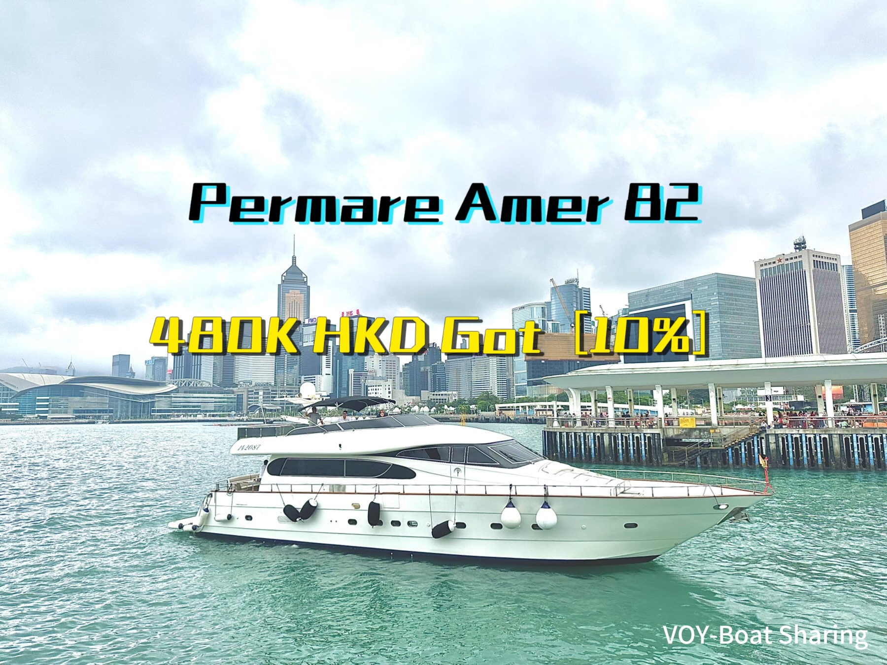 Permare Amer 82′ ,  480K-10%