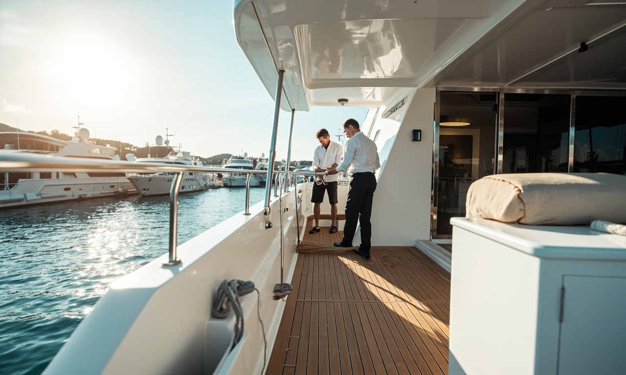 Yacht charter management and owner support