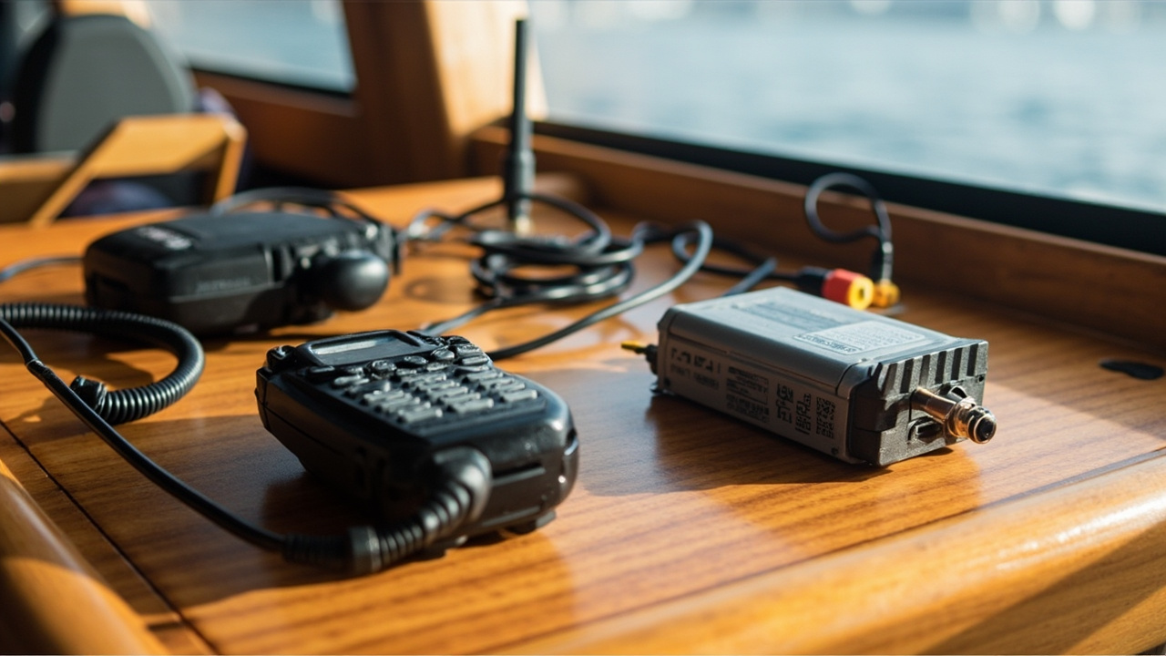 VHF 及 AIS 設備選購安裝示意圖