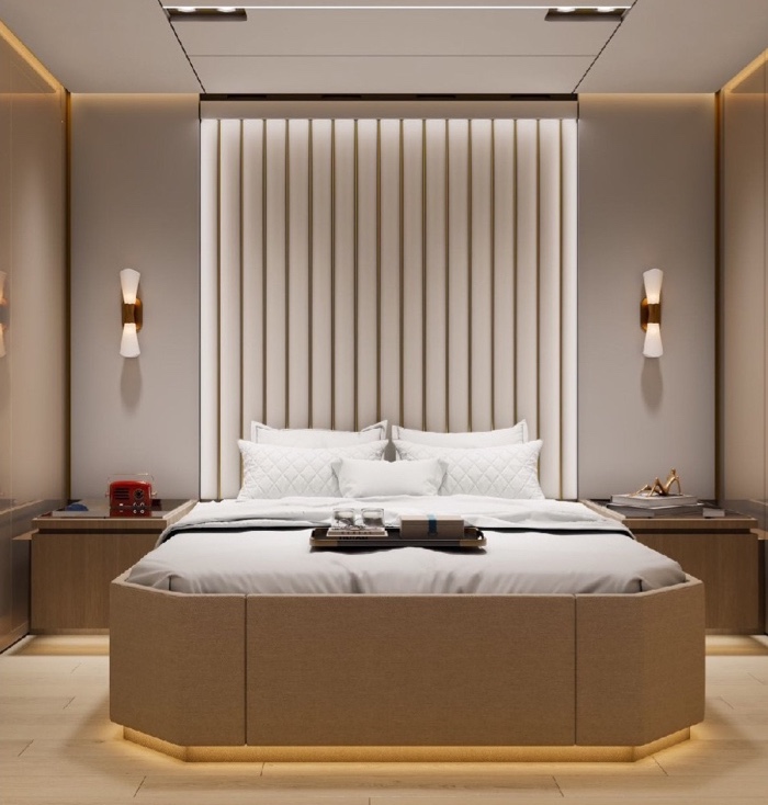 Cabin finishes and upholstery